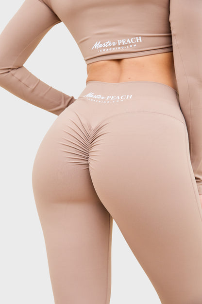 Flare scrunch leggings